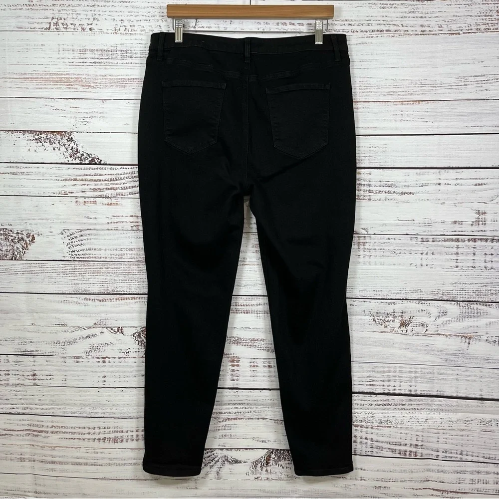 Talbots Black Flawless High Waist Ankle Pants